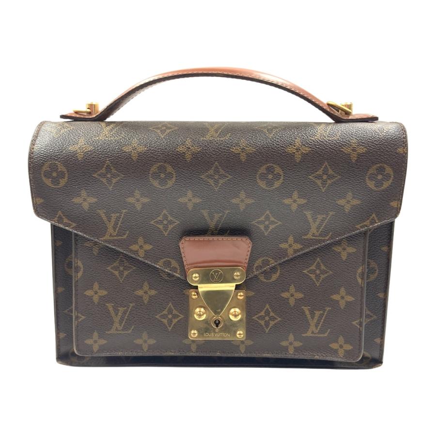 LOUIS VUITTON 〇〇 ルイヴィトン モノグラム モンソー28 ユニセックス 