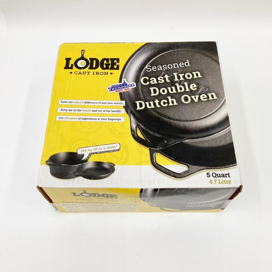 〇〇LODGE ロッジ ダブルダッチオーブン 10 1/4インチ #L8DD3 未開封品 〇〇 LODGE ロッジ ダブルダッチオーブン 10 1/4インチ #L8DD3 未開封