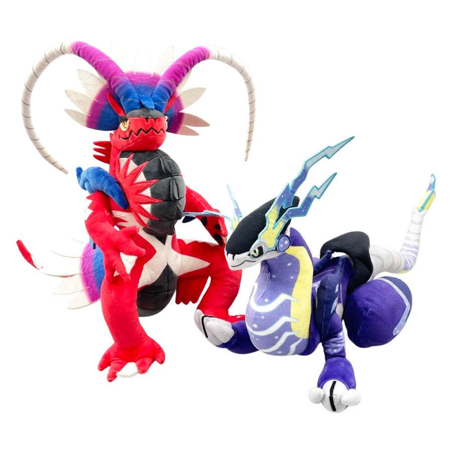 専用　新品　ポケモン ぬいぐるみ ミライドン　コライドン コライドン（しっそうけいたい）、ミライドン（ドライブモード