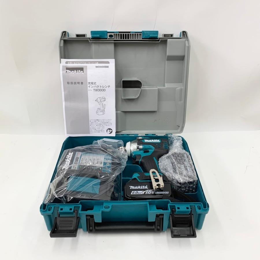 MAKITA マキタ 充電式インパクトレンチ 18v 6.0Ah TW300DRGX グリーン