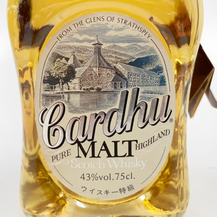 〇〇 cardhu カーデュ 12年 スコッチウイスキー 750ml 43% 未使用に