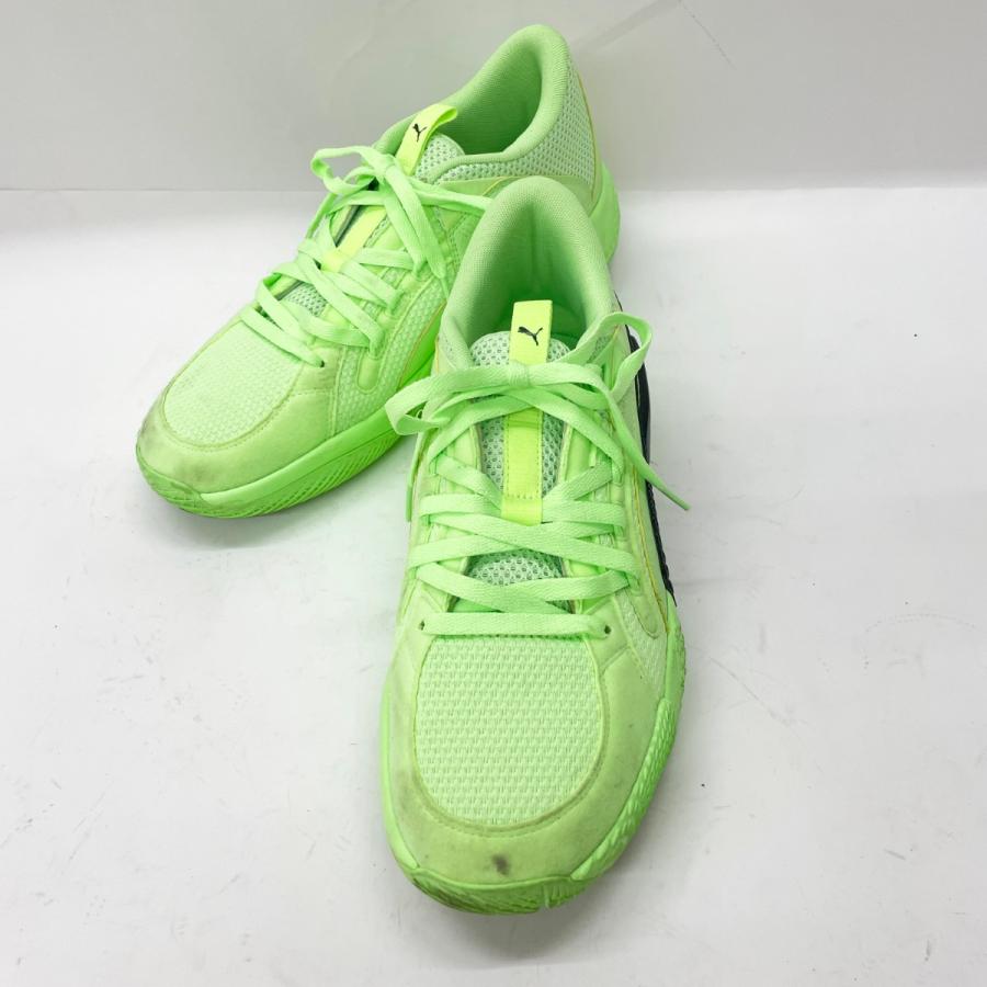 PUMA（プーマ） 〇〇 メンズ バッシュ Court Rider Chaos 'Fizzy Lime