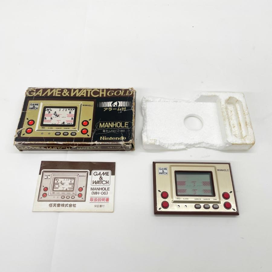 動作OK✨ゲームウォッチ マンホール GAME WATCH 任天堂 MH-06 〇〇 Nintendo ニンテンドウ ゲームウォッチ MANHOLE MH-06 傷や汚れ
