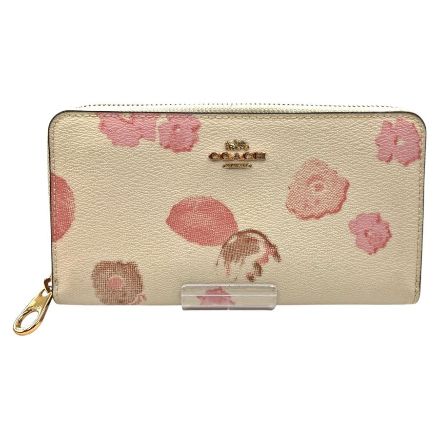 COACH ロングジップアラウンドウォレット・フローラルプリント COACH（コーチ） 〇〇 ロング ジップ アラウンド ウォレット