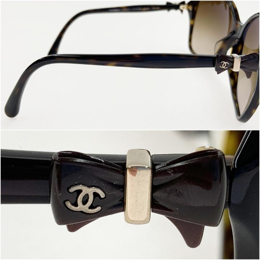CHANEL（シャネル） 〇〇 ココマーク リボン アイウェア サングラス C
