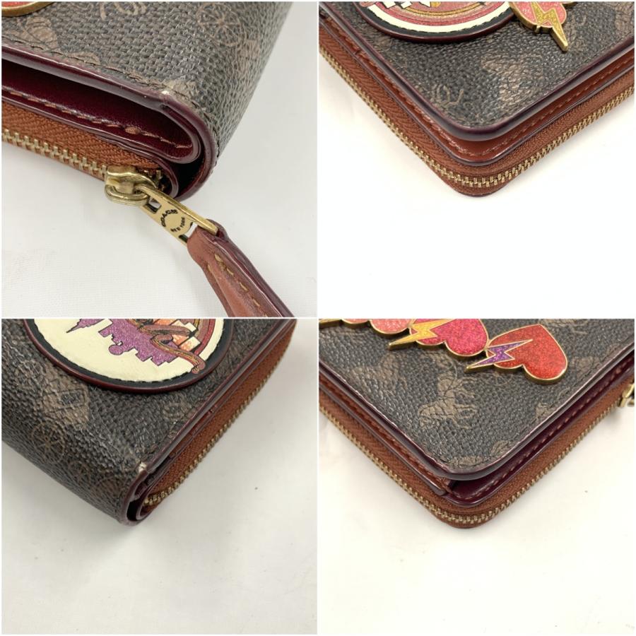 〇〇COACH コーチ ビルフォード 二つ折り財布 C0850 ブラウン COACH（コーチ） 〇〇 ビルフォード 二つ折り財布 C0850 ブラウン 傷や