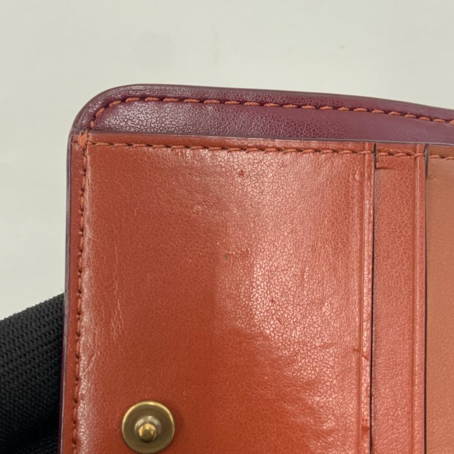 〇〇COACH コーチ ビルフォード 二つ折り財布 C0850 ブラウン COACH（コーチ） 〇〇 ビルフォード 二つ折り財布 C0850 ブラウン 傷や