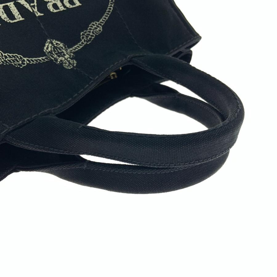 PRADA（プラダ） 〇〇 カナパ 2WAYトートバッグ 1BG642 ブラック やや