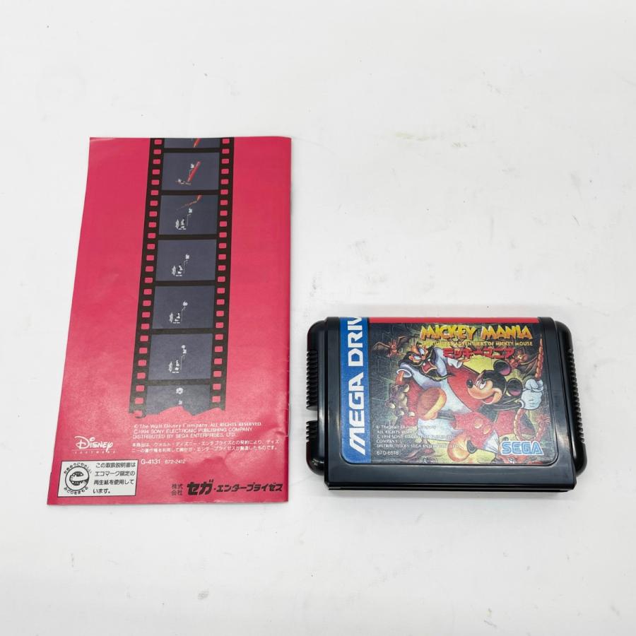 〇〇 SEGA セガ GAMEGEAR ゲームギア ソフト ミッキーマニア 説明書
