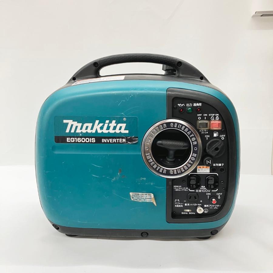 Makita ポータブルインバータ発電機 EG1600IS ※お値段交渉有り 〇〇 MAKITA マキタ ポータブル インバータ発電機 EG1600IS グリーン