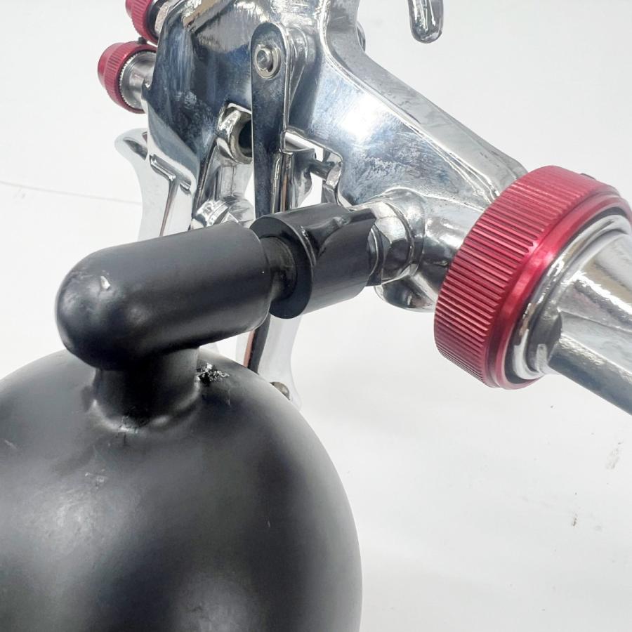 口径 1.0mm】 重力式 塗装ガン エアースプレーガン 400cc 400ml 上 