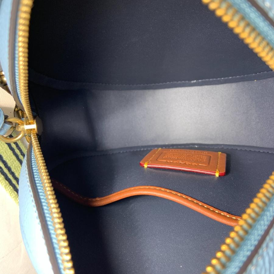 COACH（コーチ） 〇〇 キアサークル ショルダーバッグ C3427 ブルー 