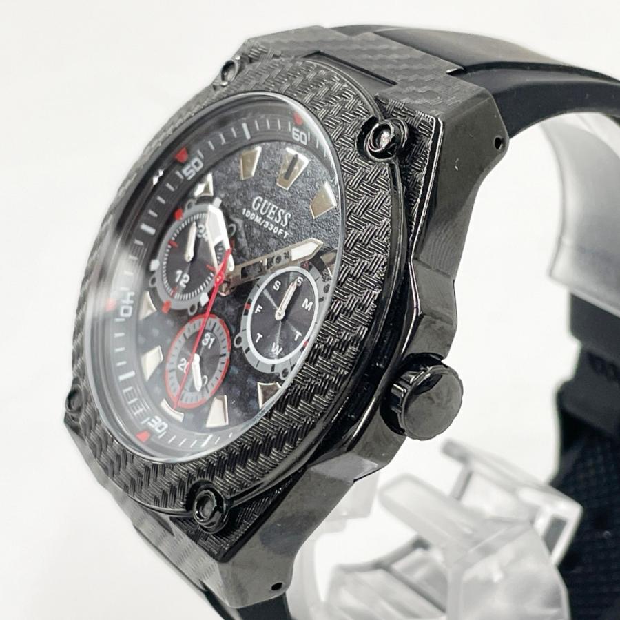 GUESS（ゲス） 〇〇 メンズ 腕時計 Guess Legacy W1048G2 ブラック