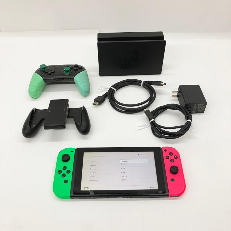 〇〇 Nintendo ニンテンドウ Switch 本体 HAC-001 やや傷や汚れあり