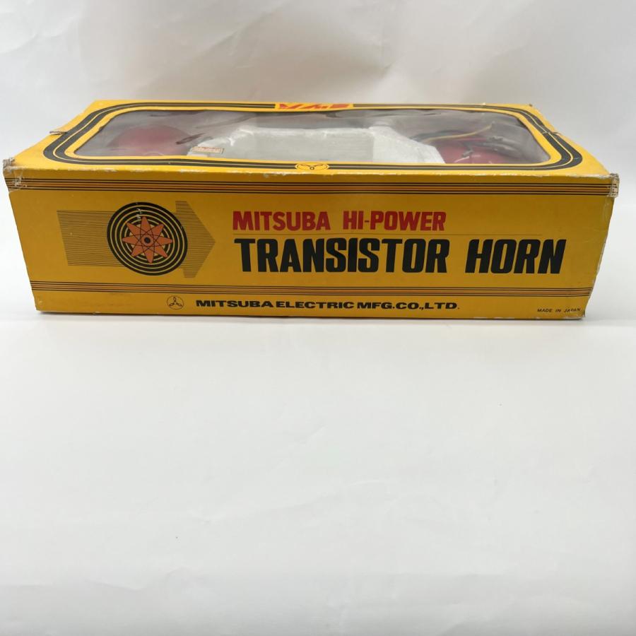 〇〇 ミツバ 12V ホーン SW-2TR トランジスタホーン 旧車 昭和レトロ 