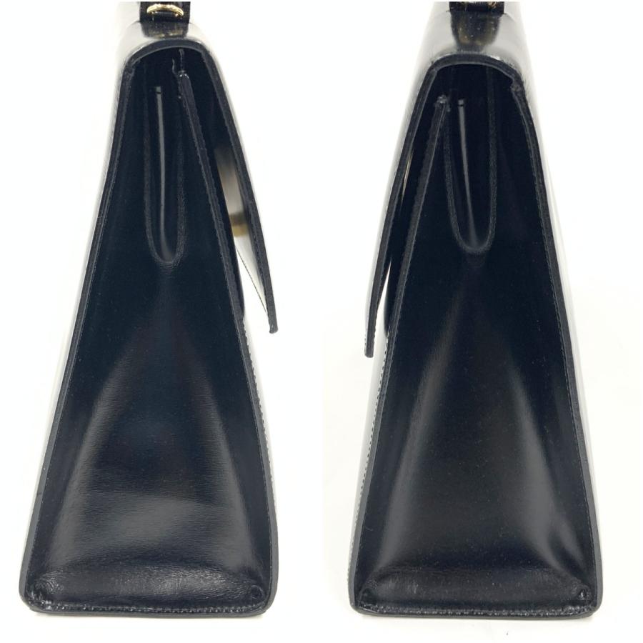 CELINE（セリーヌ） 〇〇 トップハンドル サークルロゴ ハンドバッグ F