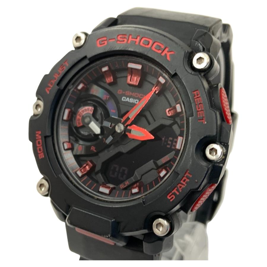 CASIO（カシオ） 〇〇 G-SHOCK ジーショック GA-2200BNR-1AJF レッド 