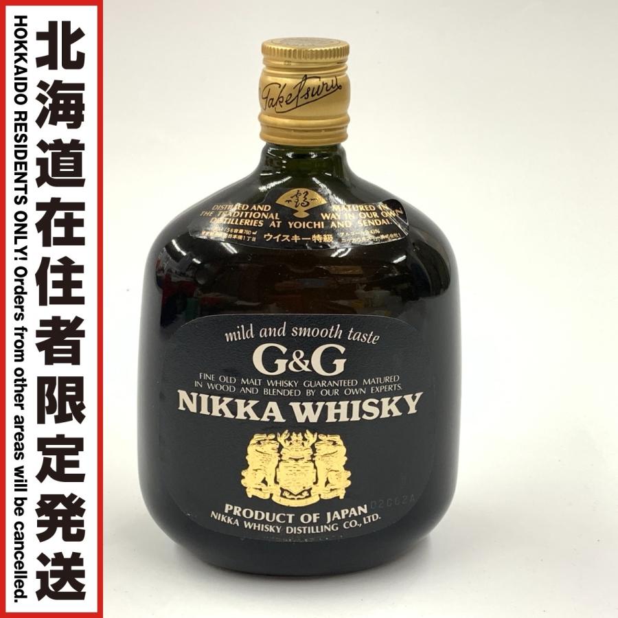 NIKKA WHISKY ニッカ ウイスキー G&G 黒ビン 竹鶴ブレンド 【公式通販】