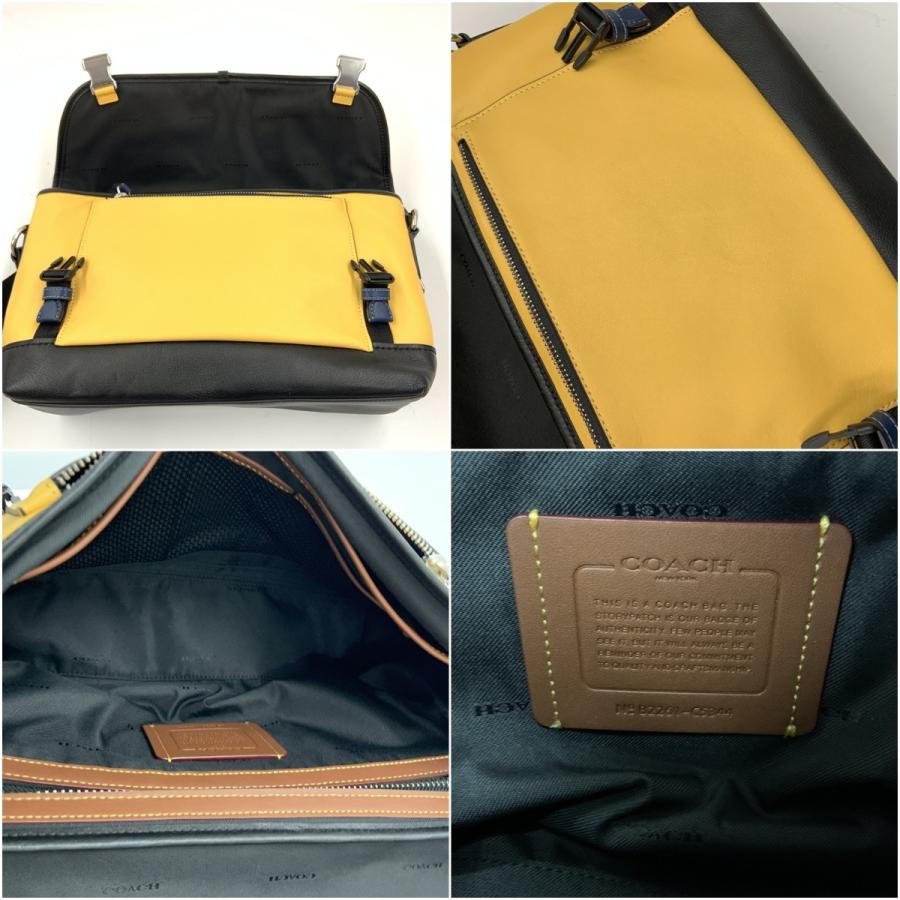 〇〇COACH コーチ リーグ バイク バイク ショルダーバッグ C5344