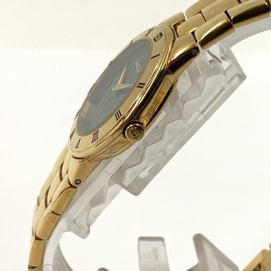 ⭐【美品希少レア】グッチヴィンテージ3300.Lゴールド腕時計(稼働品) GUCCI 〇〇 グッチ レディース クォーツ 腕時計 3300L ゴールド x
