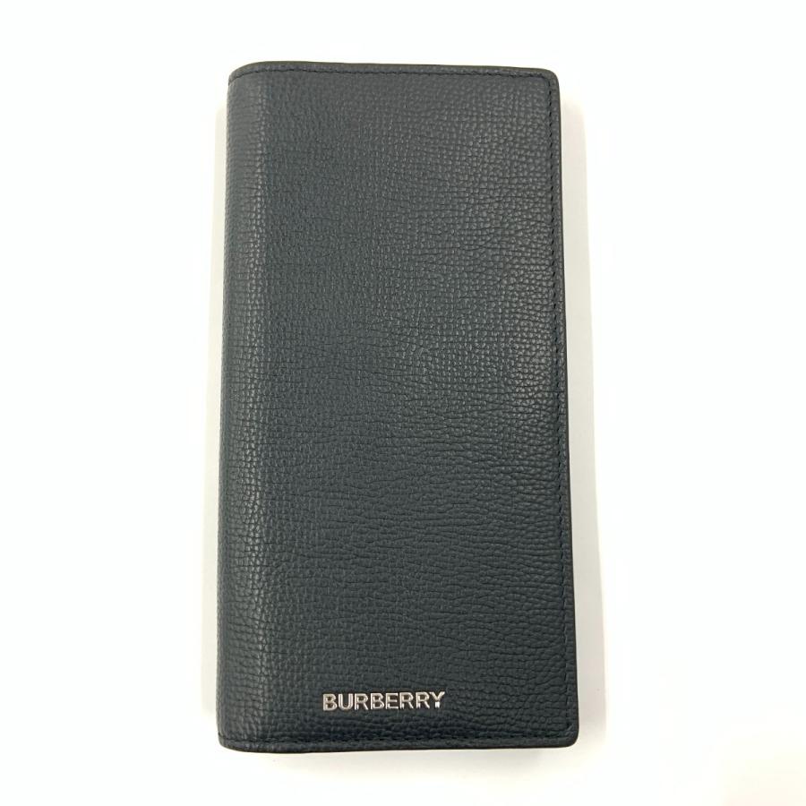 BURBERRY（バーバリー） 〇〇 長財布 ロゴ レザー 二つ折り 長財布