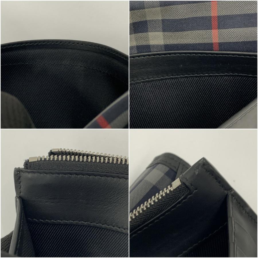BURBERRY（バーバリー） 〇〇 長財布 ロゴ レザー 二つ折り 長財布
