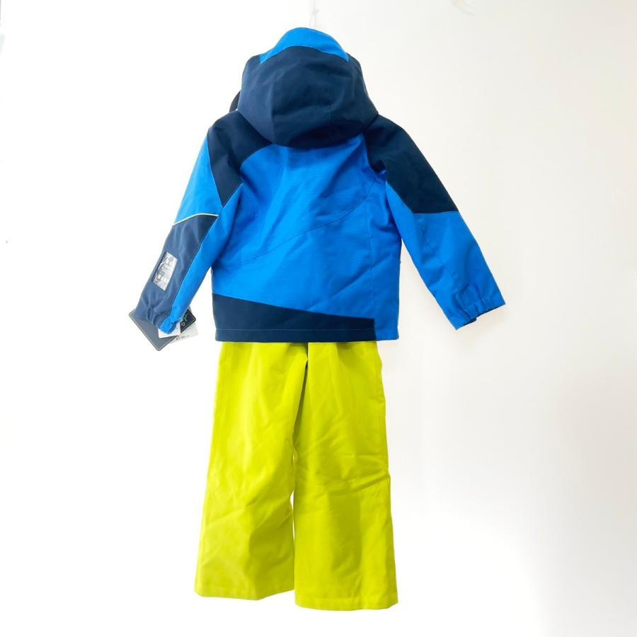 PHENIX フェニックス キッズ スキーウエア Demonstration Kid's Two-piece 2P 上下セット サイズ110cm PS6G22P71 ブルー×イエロー 未使用に近い_1