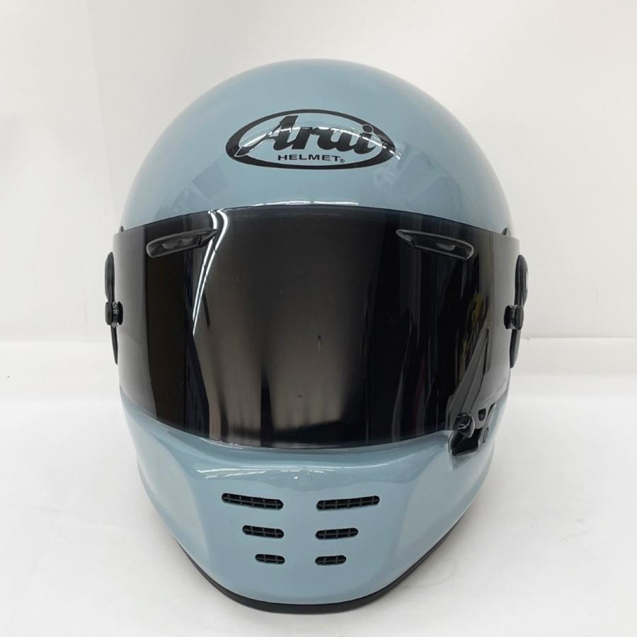 Arai RAPIDE NEO size61.62cm色アイスブルー　中古 Arai アライ ヘルメット RAPIDE NEO 61.62cm アイスブルー 目立った傷