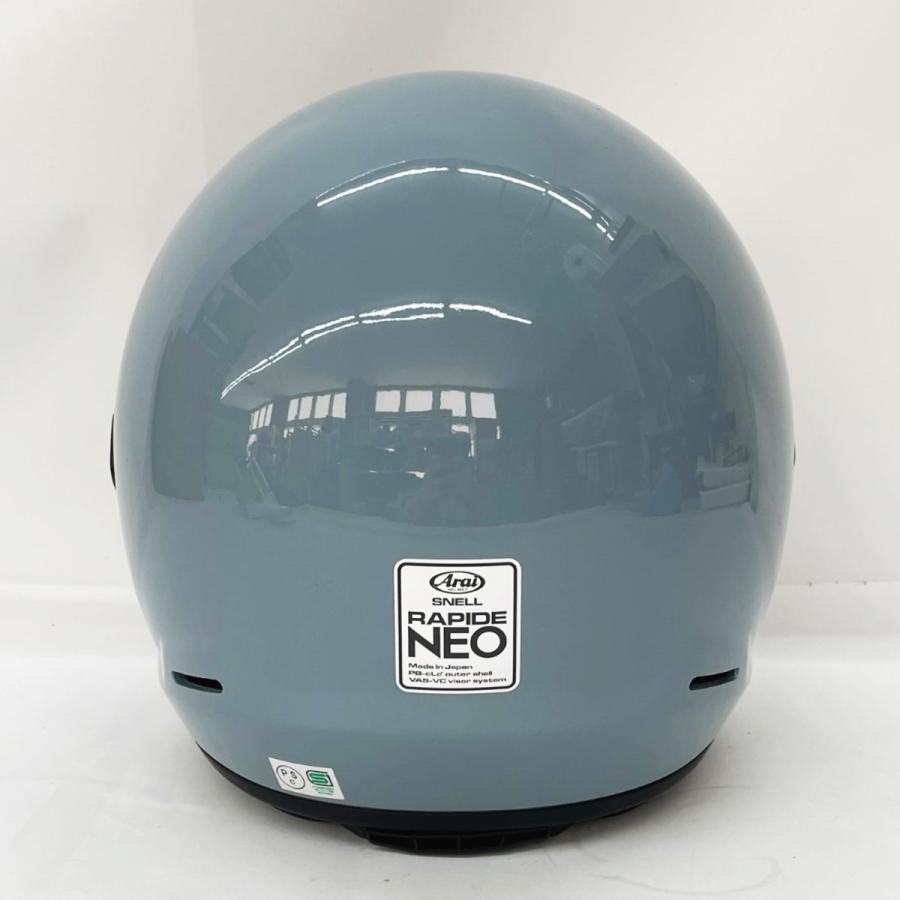 Arai RAPIDE NEO size61.62cm色アイスブルー　中古 Arai アライ ヘルメット RAPIDE NEO 61.62cm アイスブルー 目立った傷