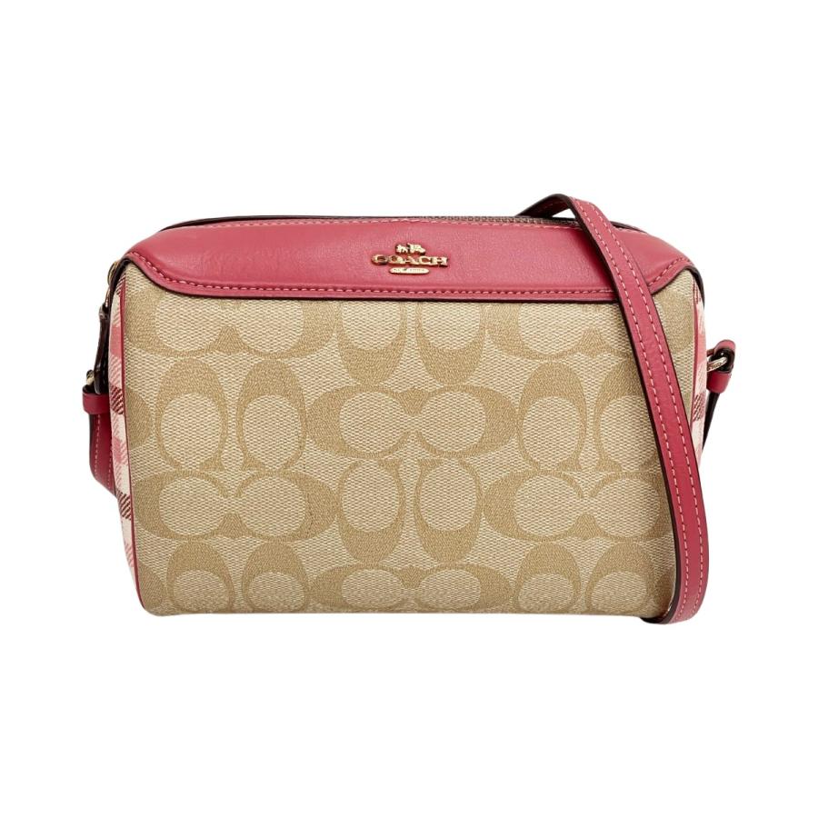 COACH（コーチ） ショルダーバッグ シグネチャー F76630 ピンク