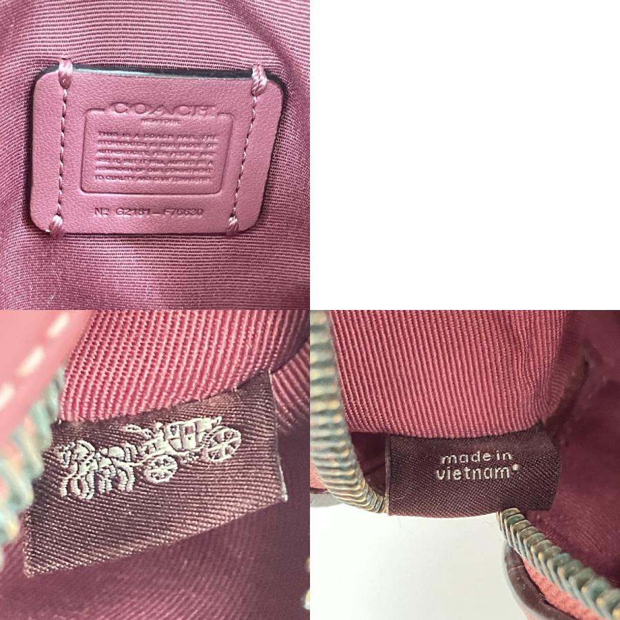COACH（コーチ） ショルダーバッグ シグネチャー F76630 ピンク