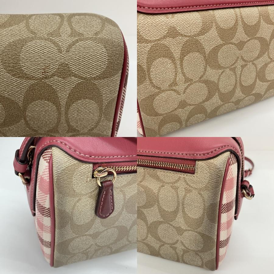 COACH（コーチ） ショルダーバッグ シグネチャー F76630 ピンク