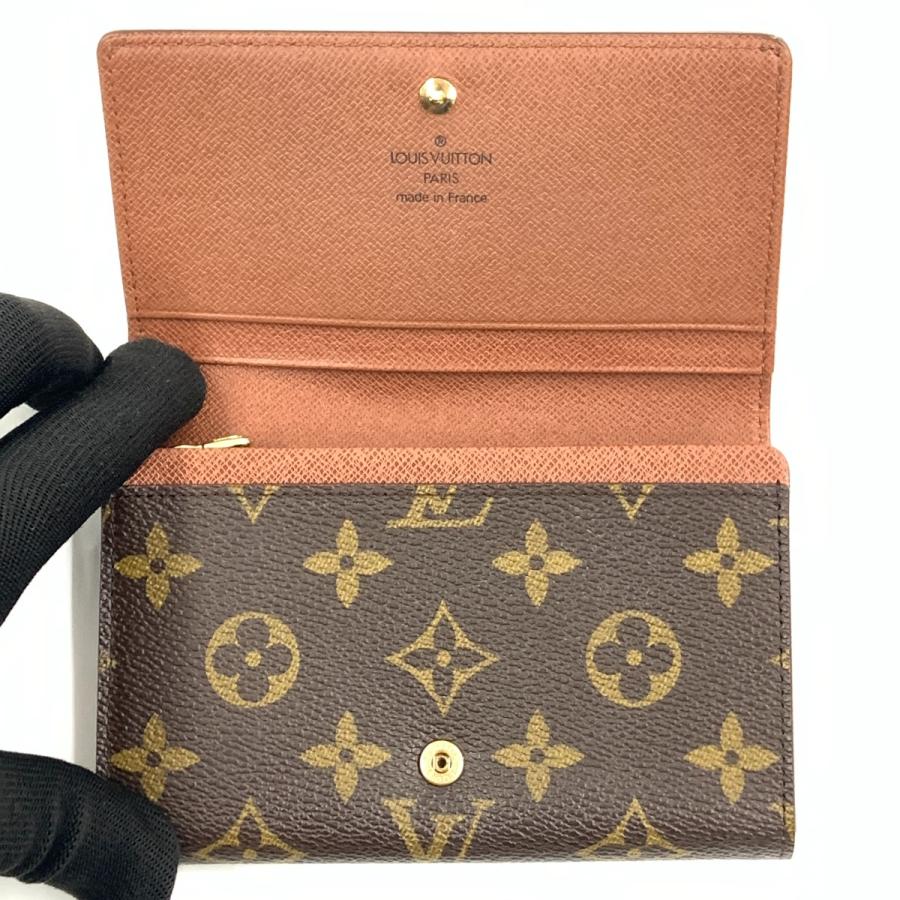 ルイヴィトン モノグラム ポルトモネ・ビエ トレゾール 二つ折り財布m61730 LOUIS VUITTON（ルイ・ヴィトン） 〇〇 モノグラム ポルト モネ ビエ