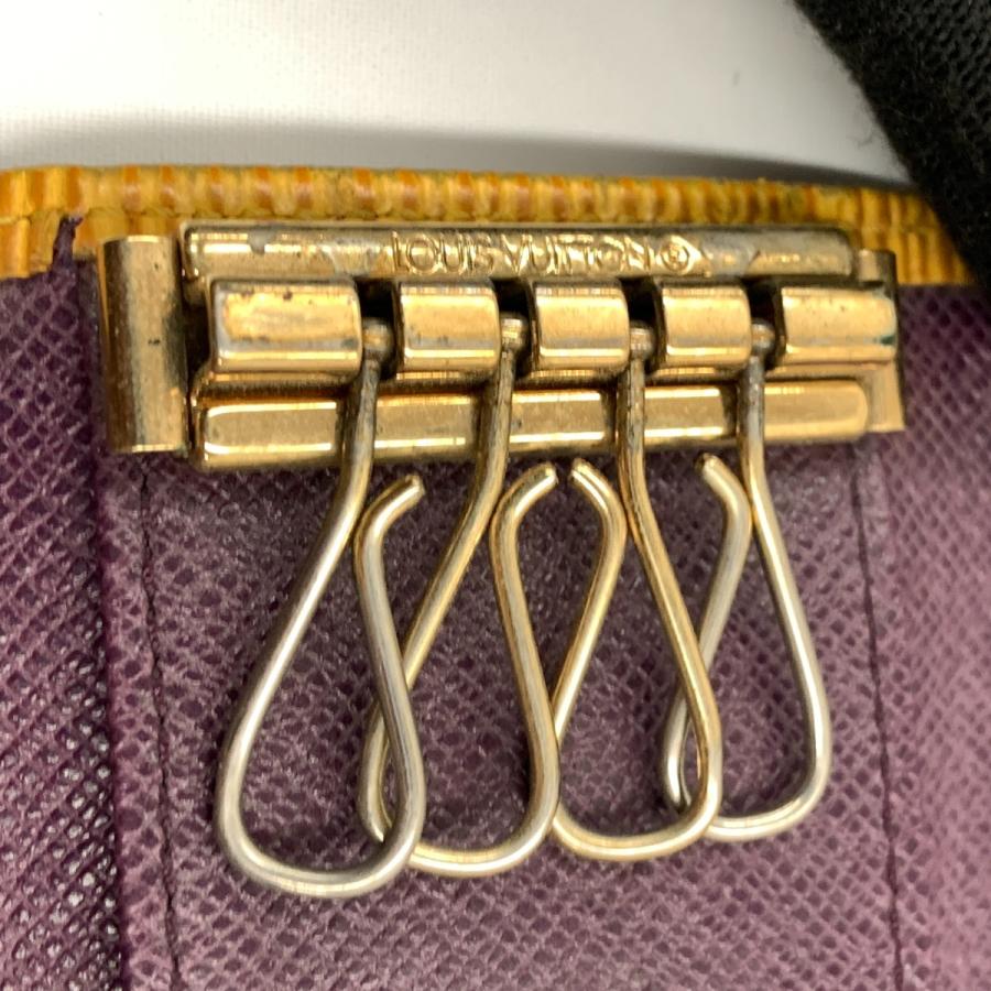 〇〇 LOUIS VUITTON ルイヴィトン エピ ミュルティクレ 4 4連 キー