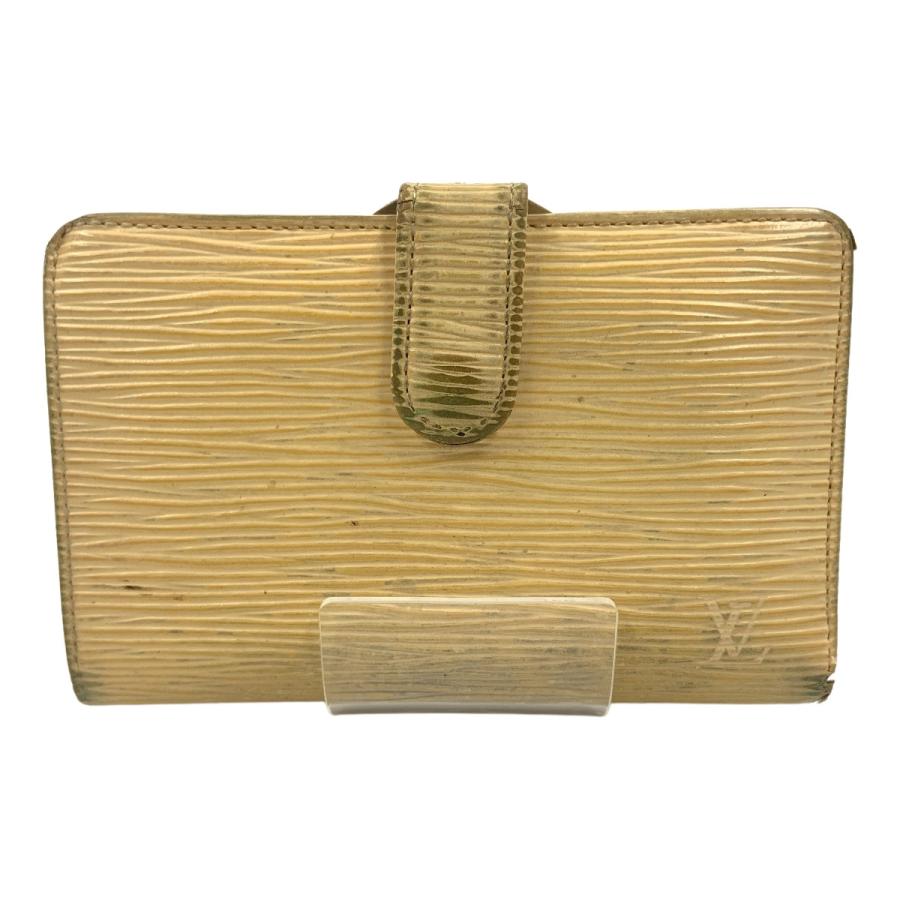 【美品】ルイヴィトン　M63249　折り財布　ポルトモネビエヴィエノワ　エピ LOUIS VUITTON（ルイ・ヴィトン） 〇〇 ポルトモネビエ ヴィエノワ