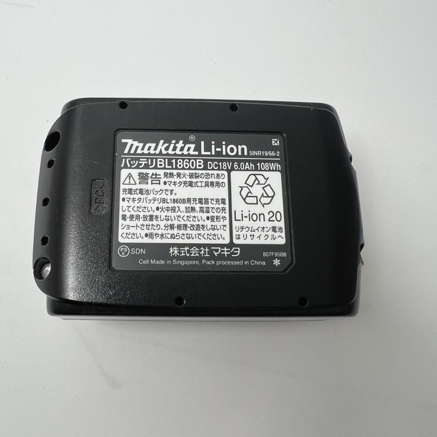 〇〇 MAKITA マキタ バッテリー 未使用品 18v 6.0Ah BL1860B 未使用に 