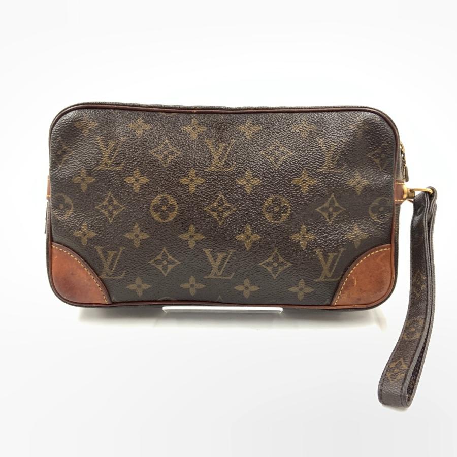 高級　ルイヴィトン　セカンドバッグ　マルリードラゴンヌ　ブラウン LOUIS VUITTON（ルイ・ヴィトン） 〇〇 モノグラム マルリードラゴンヌ