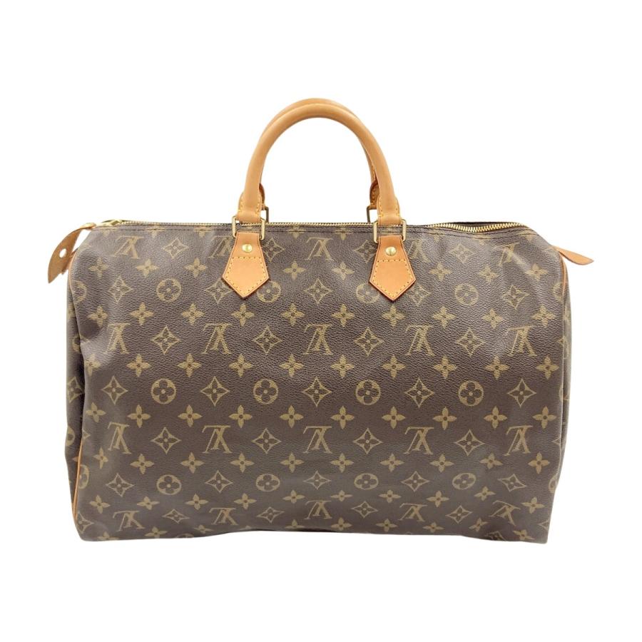 〇〇 LOUIS VUITTON ルイヴィトン モノグラム スピーディ40 ボストンバッグ ハンドバッグ M41522 ブラウン やや傷や汚れあり_1