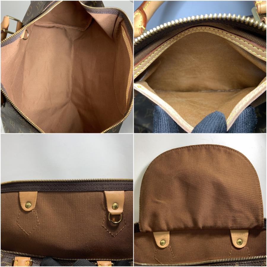 〇〇 LOUIS VUITTON ルイヴィトン モノグラム スピーディ40 ボストンバッグ ハンドバッグ M41522 ブラウン やや傷や汚れあり_6