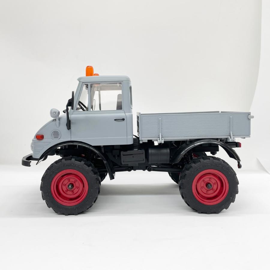 FMS MODEL ラジコン メルセデス ベンツ ウニモグ 421 1966 1/24 グレー 目立った傷や汚れなしの画像