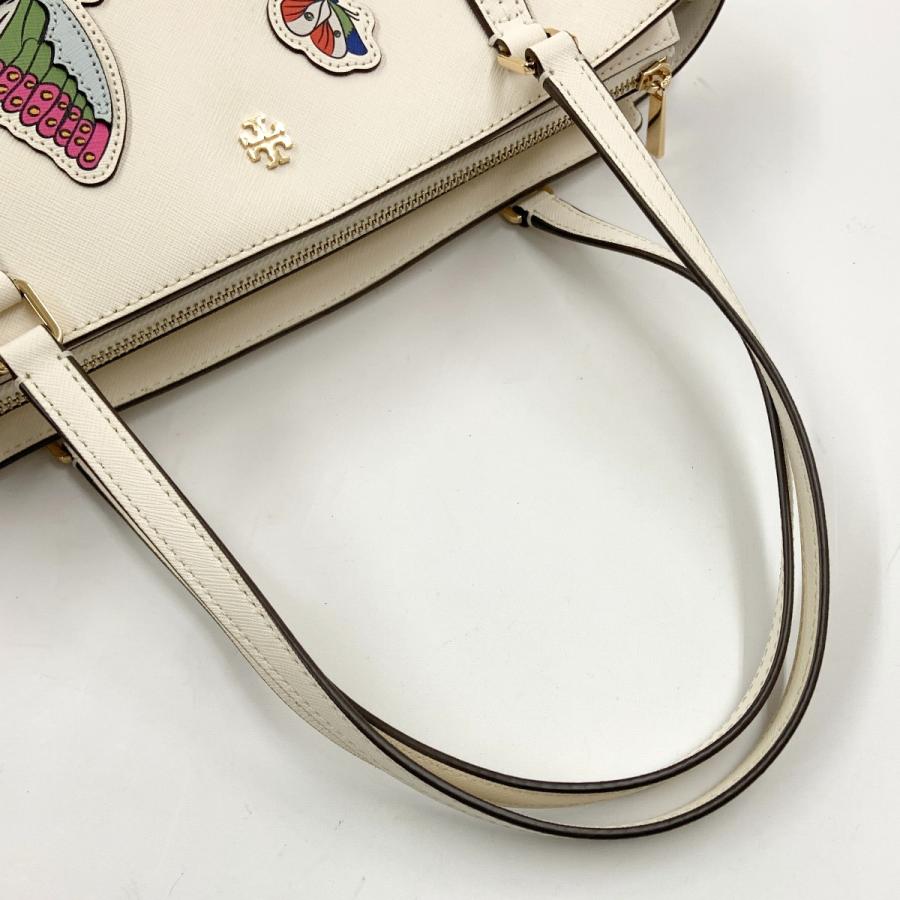 Tory Burch アイボリー ショルダーバッグ TORY BURCH（トリーバーチ） 刺繍 2way ショルダーバッグ アイボリー