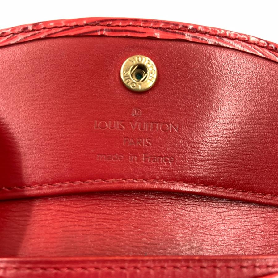 LOUIS VUITTON ルイヴィトン ルイ ヴィトン エピ ポルトモネ サーンプル ケース パース 小銭入れ M6341E レッド 現状渡し ジャンク品 LOUIS VUITTON（ルイ・ヴィトン） ルイ ヴィトン エピ ポルトモネ