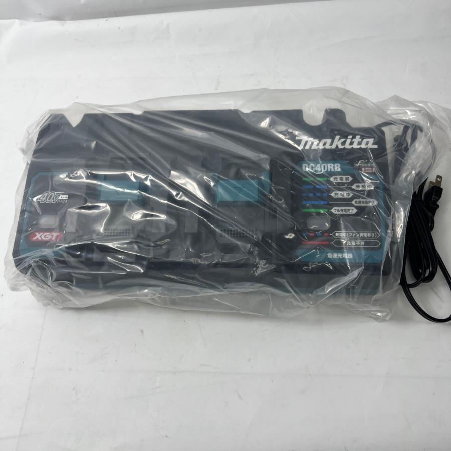 MAKITA マキタ 40Vmaxパワーソースキット バッテリBL4080H×2個・急速充電器DC40RB XGT16 A00055 未使用に近いの画像