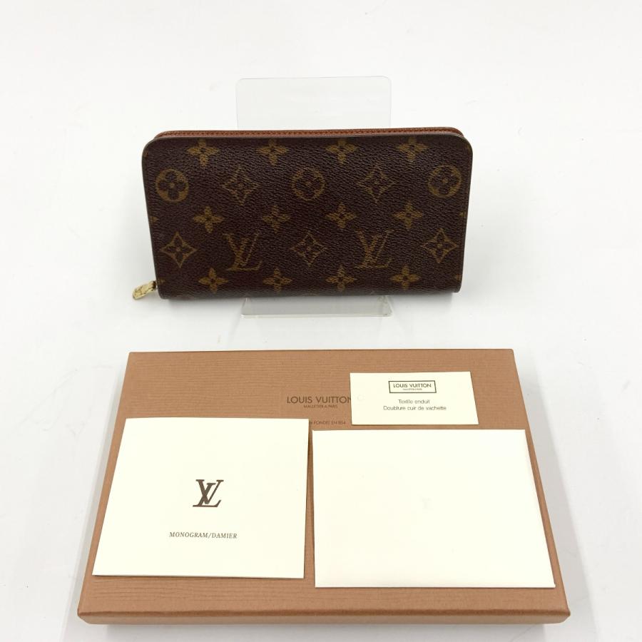 【6dd5341】ルイヴィトン 長財布 モノグラム ポルトモネジップ M61727  ブラウン【中古】レディース 楽天市場】【中古】LOUIS VUITTON ルイヴィトン モノグラム ポルト