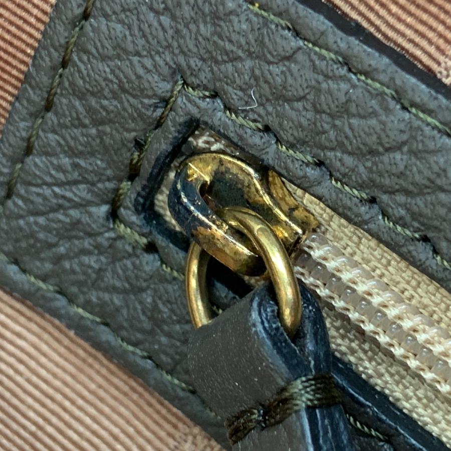 EMPORIO ARMANI エンポリオアルマーニ ハンドバッグ ボストンバッグ  ブラウン やや傷や汚れありの画像