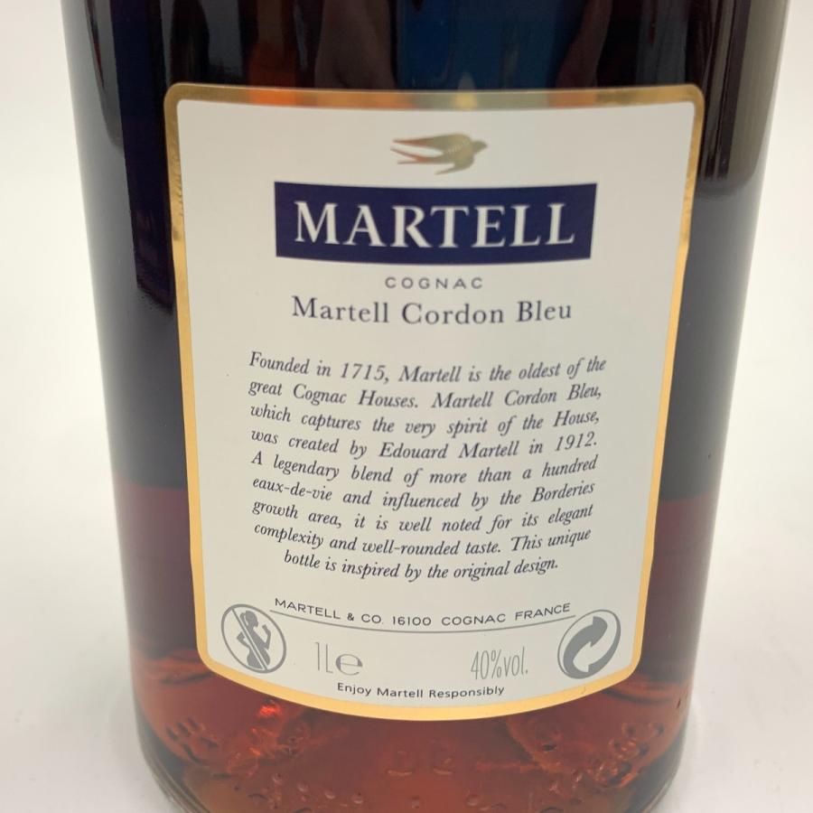 MARTELL マーテル CORDON BLEU EXTRA OLD コルドンブルー エクストラオールド 1000ml 40% コニャック 未当てはめるに人なつかしい 未開栓