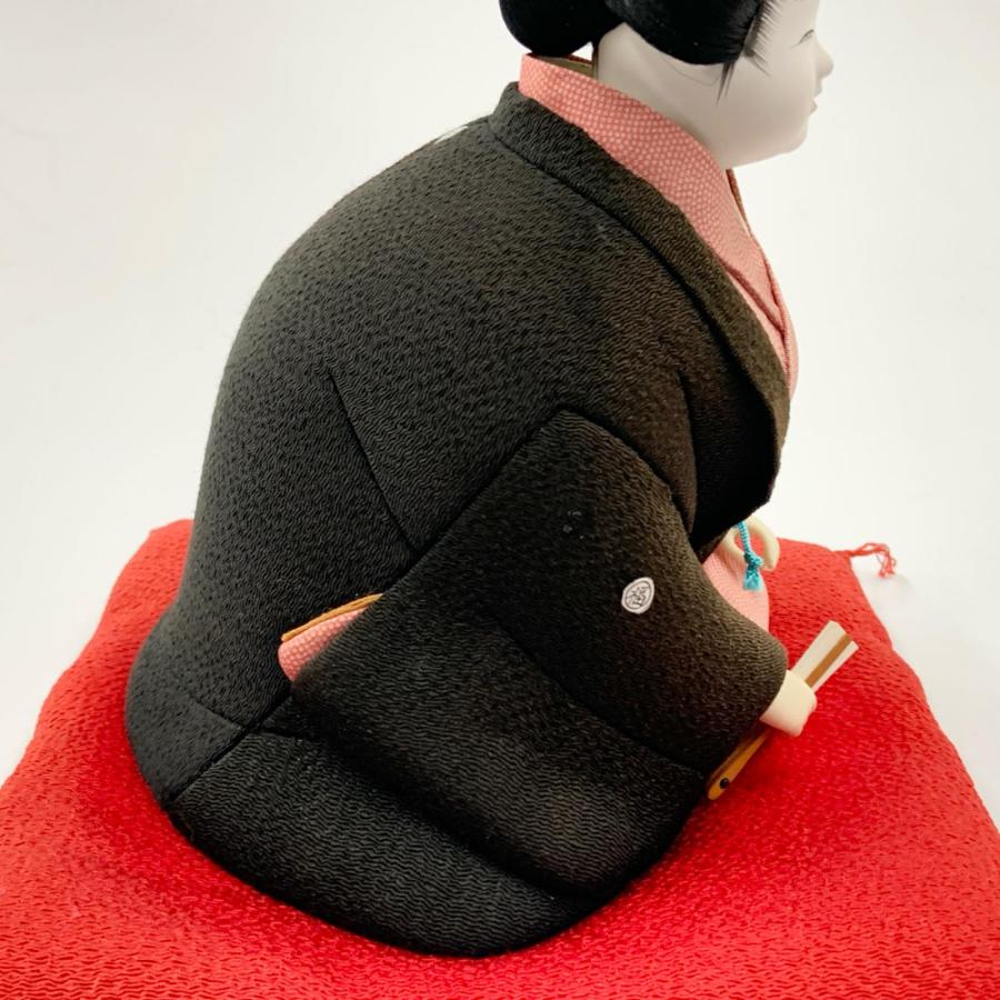 お福さん 木目込み人形 約20cm 人形 傷や汚れあり : リサイクル