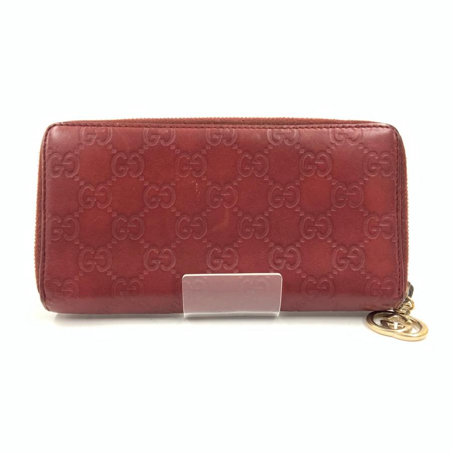GUCCI（グッチ） GG シマ ラウンドファスナー 長財布 212110-0416 