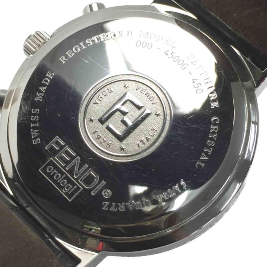 FENDI（フェンディ） オロロジ クロノグラフ 000-4500G-450 ホワイト