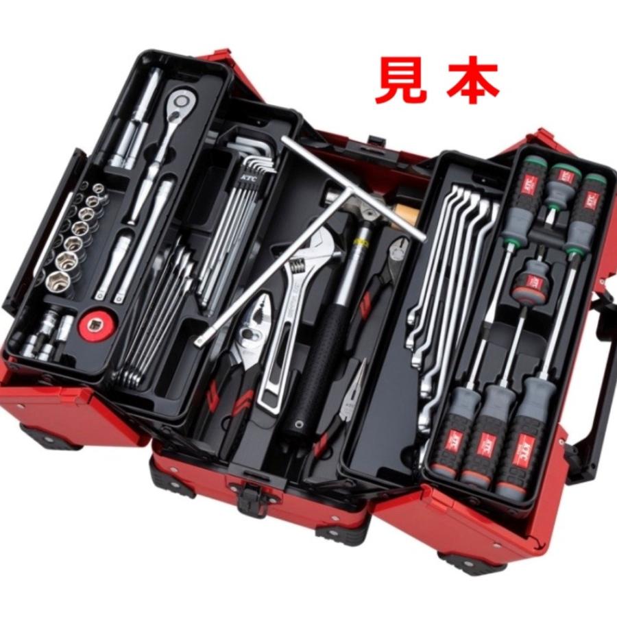 KTC ケーティーシー 《 両開きモーターサイクルツールセット 》工具箱  